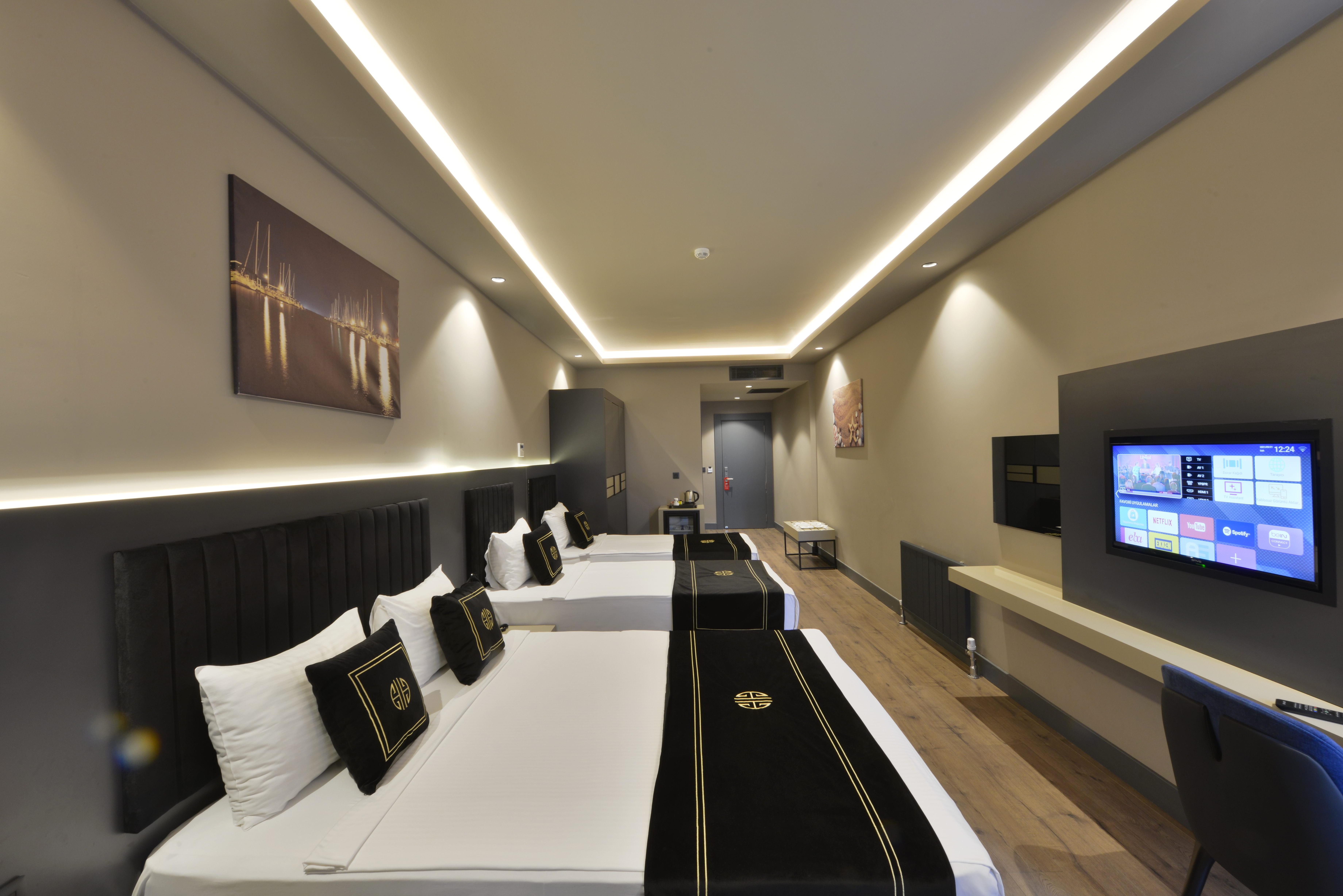 Hidden Hills Hotel Istanbul Airport Buitenkant foto Family room
