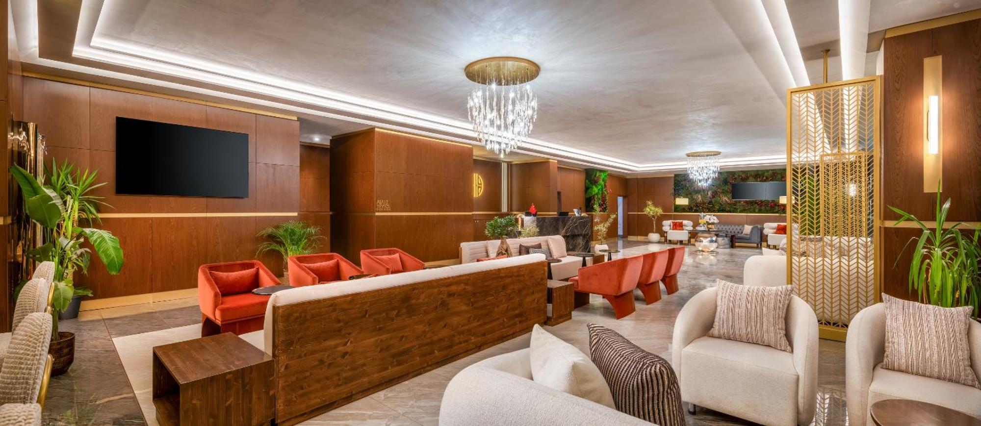 Hidden Hills Hotel Istanbul Airport Buitenkant foto The lounge at the airport