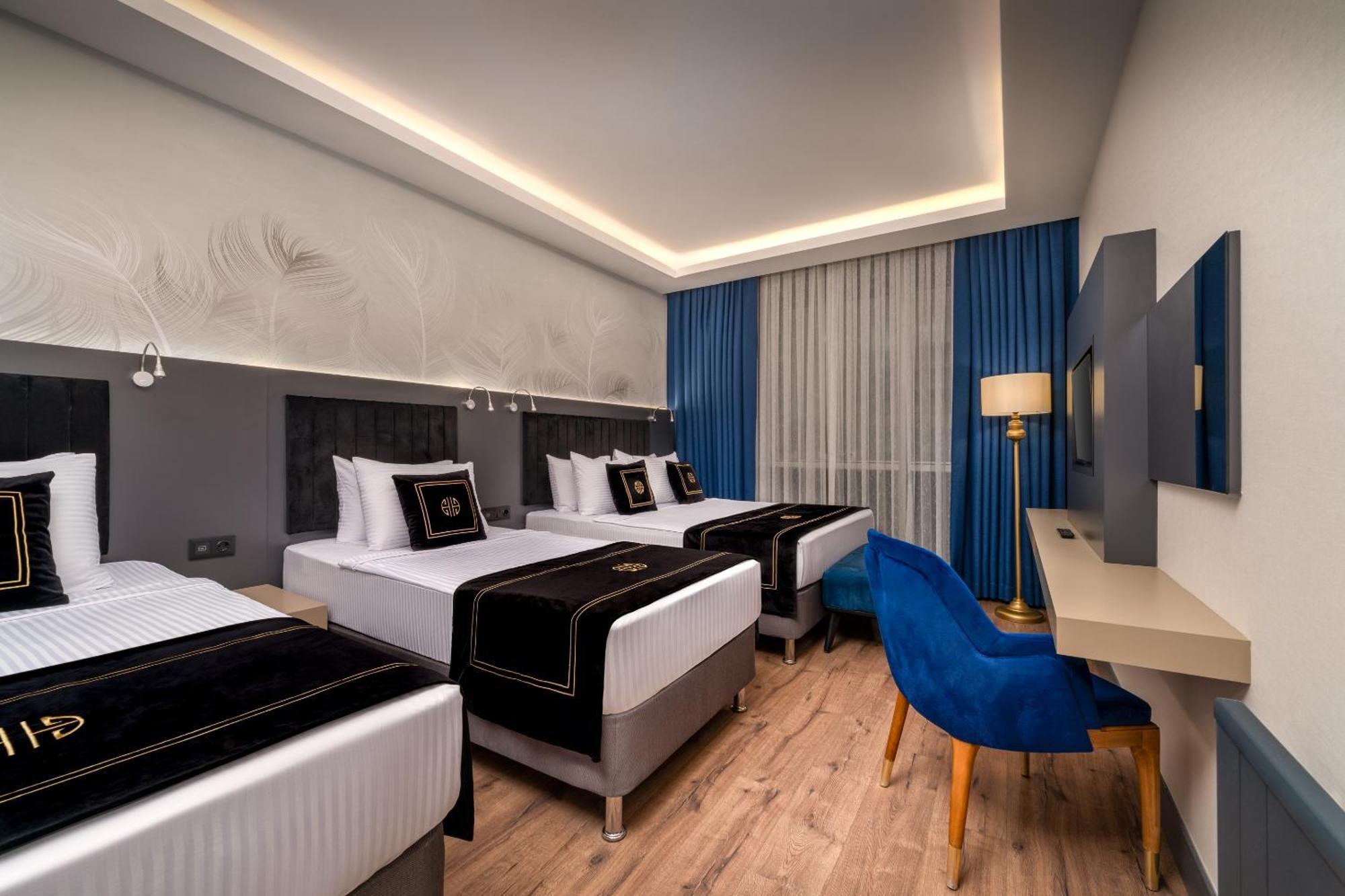 Hidden Hills Hotel Istanbul Airport Buitenkant foto Family room